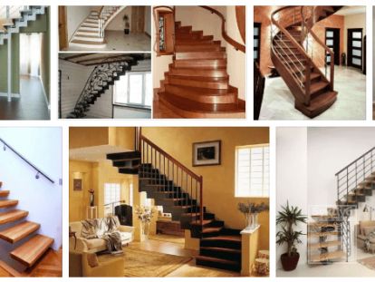 Стили деревянных лестниц в интерьере дома